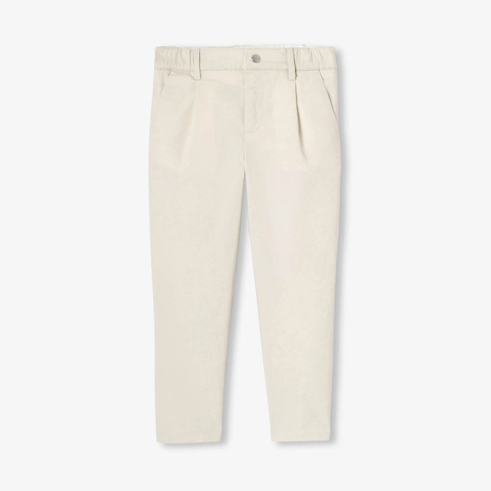 Pantalon enfant garçon en twill