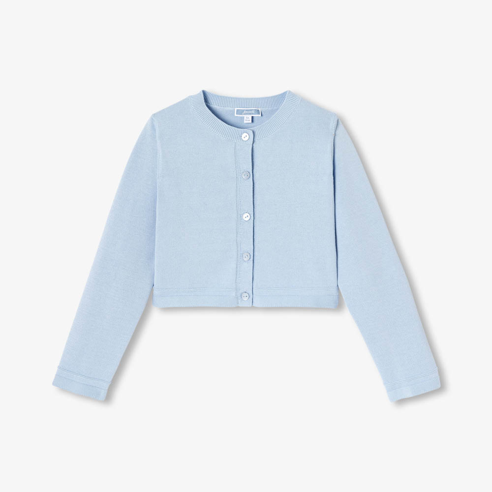 Cardigan enfant fille en jersey