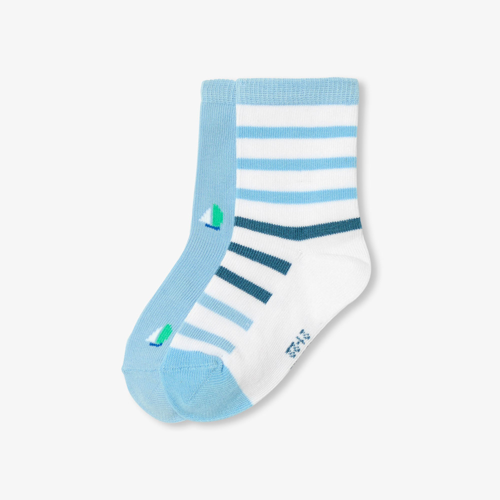Duo de chaussettes bébé garçon
