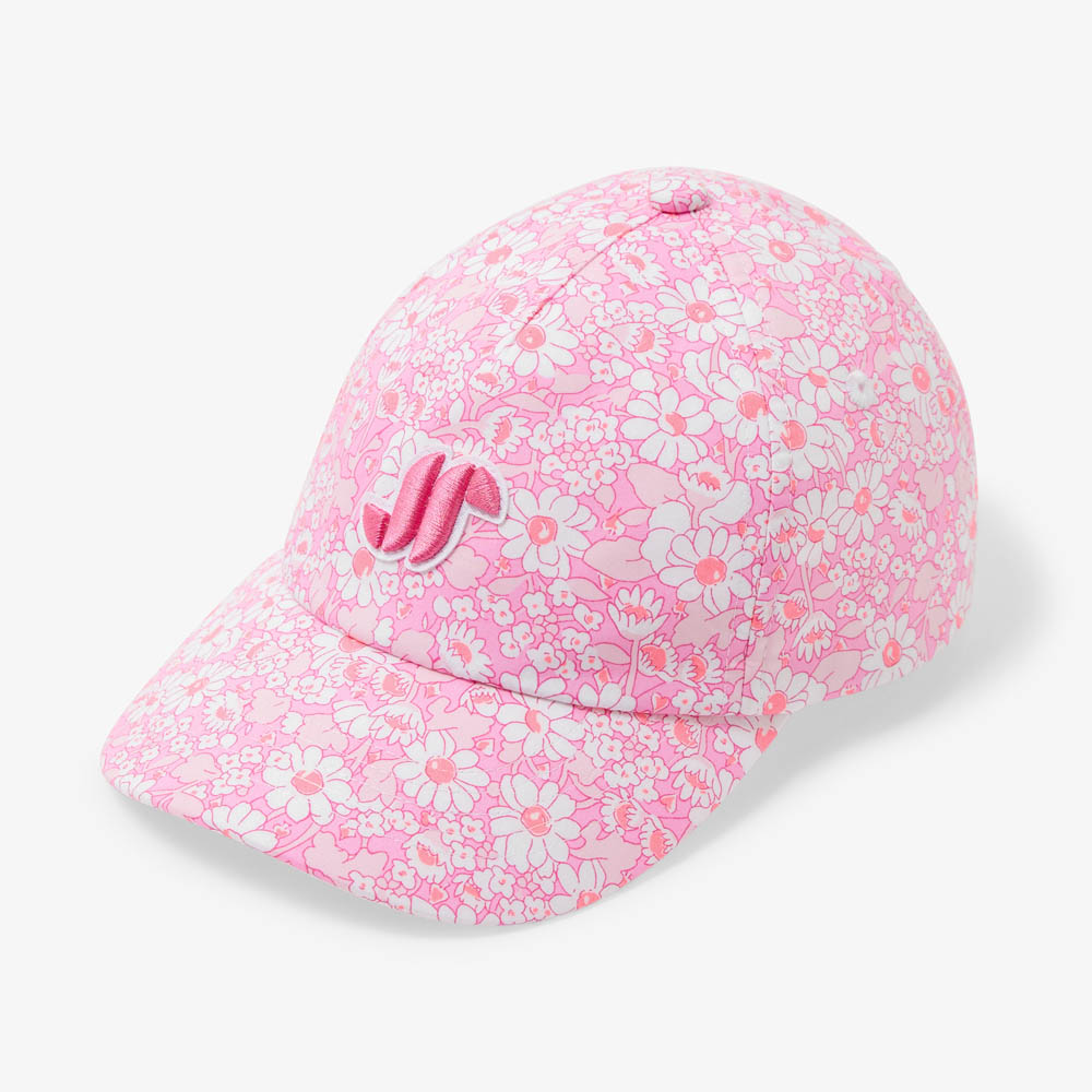 Casquette enfant fille en tissu Liberty