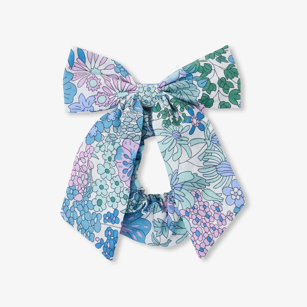 Chouchou enfant fille en tissu Liberty