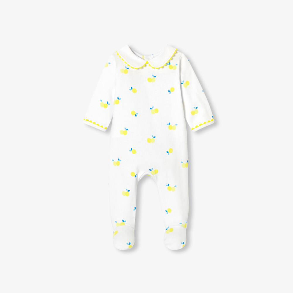 Pyjama bébé fille en coton interlock