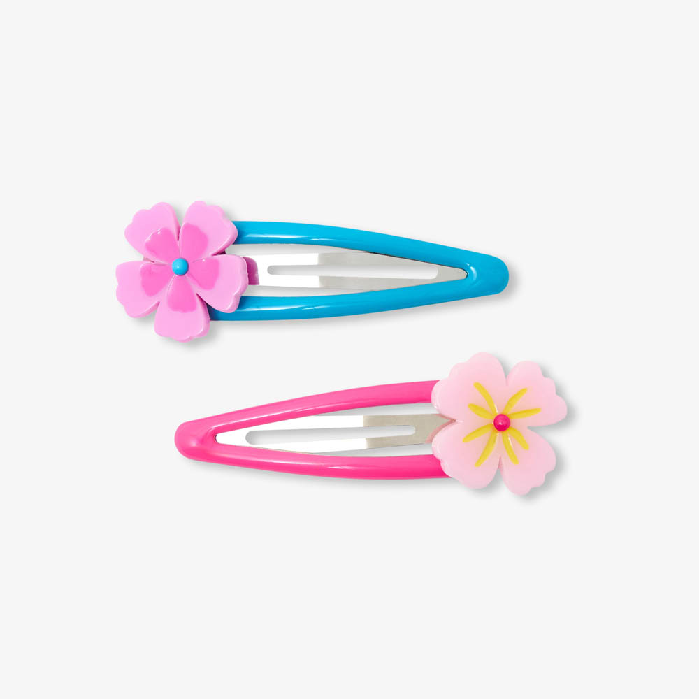 Duo de barrettes clic-clac fille