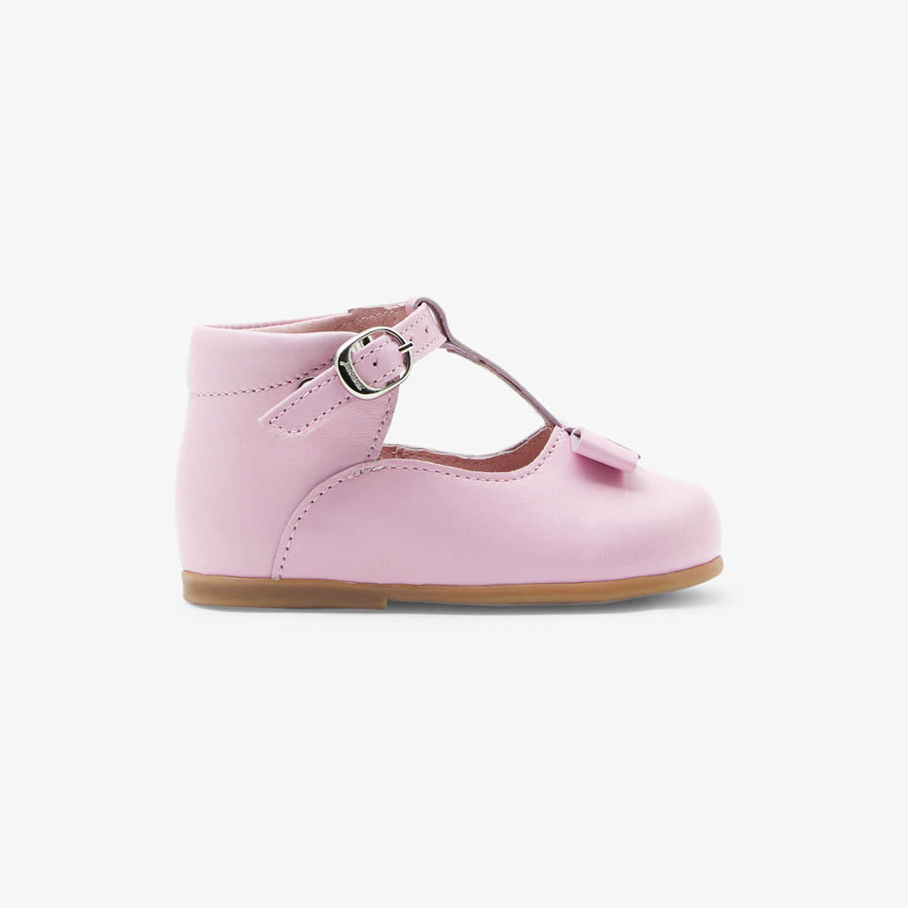 Salomés bébé fille en cuir