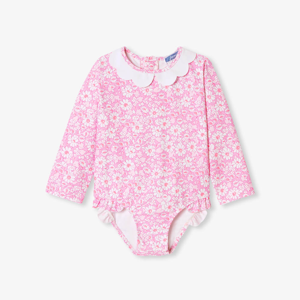 Maillot de bain couvrant bébé fille