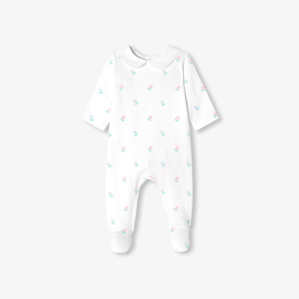 Pyjama bébé fille en coton interlock