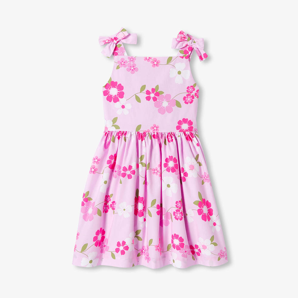 Robe de cérémonie enfant fille à bretelles