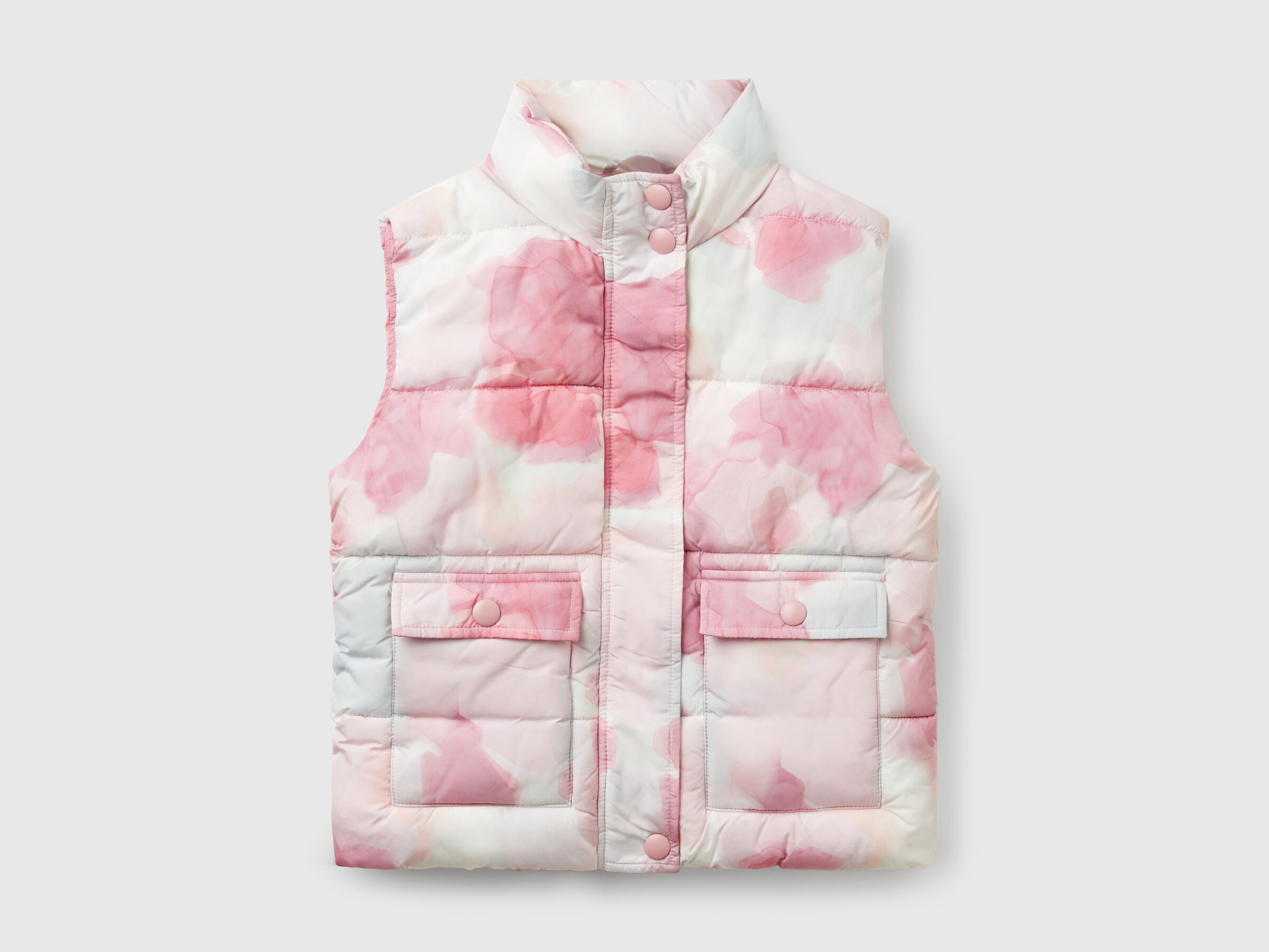 Gilet matelassé à motifs