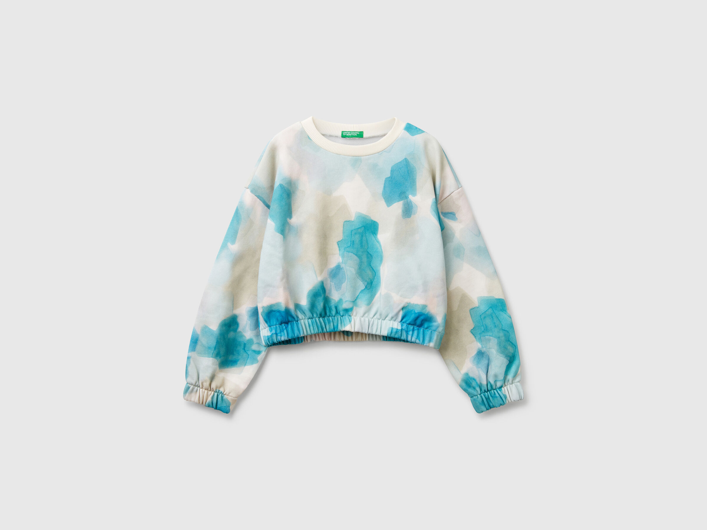 Sweat-shirt avec imprimé à motifs