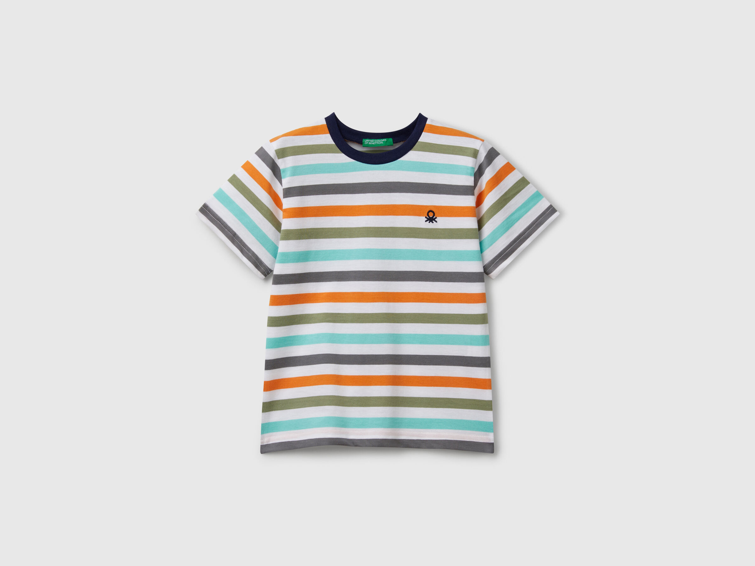 T-shirt rayé 100% coton