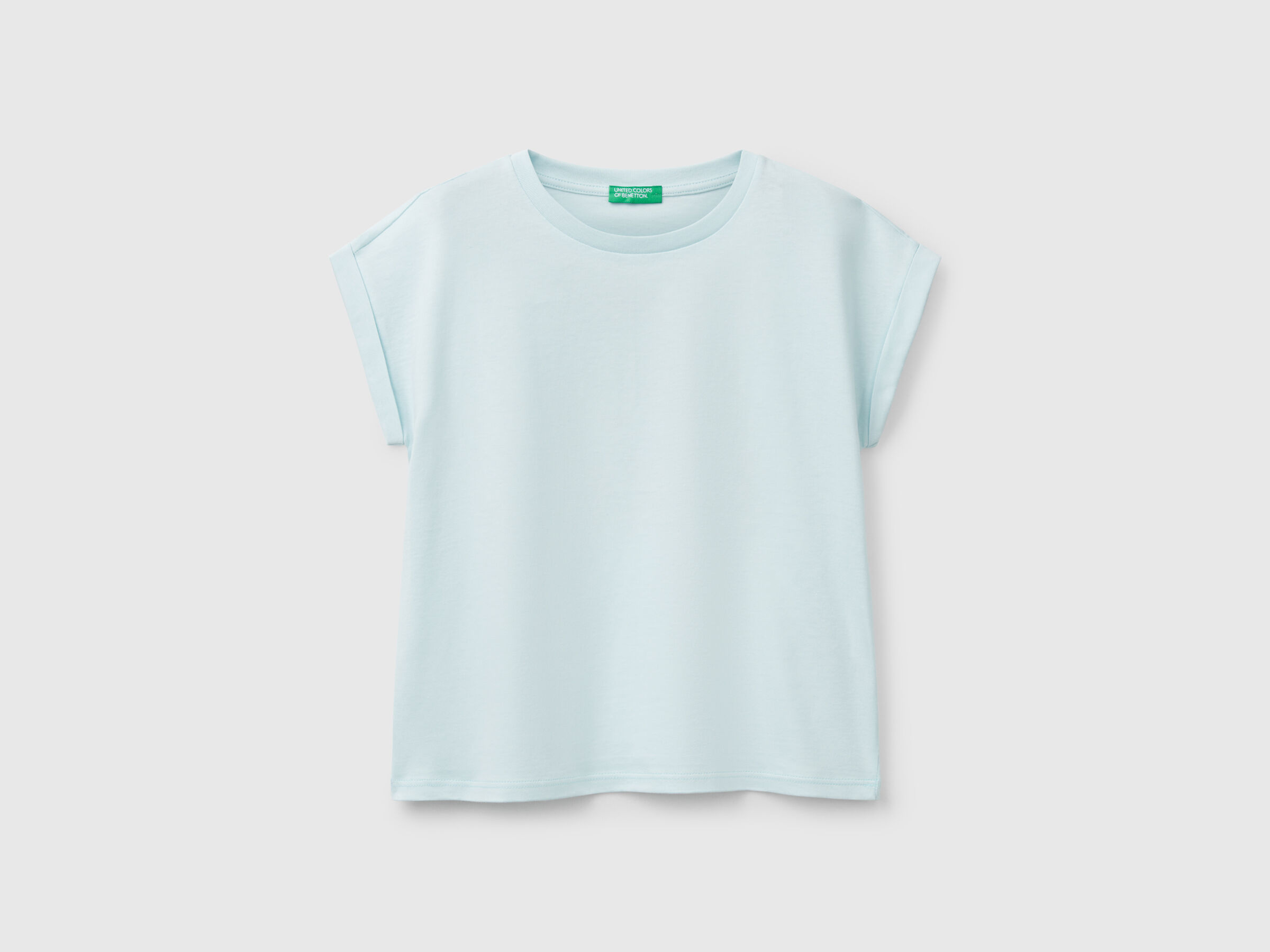 T-shirt coupe boxy avec imprimé et paillettes