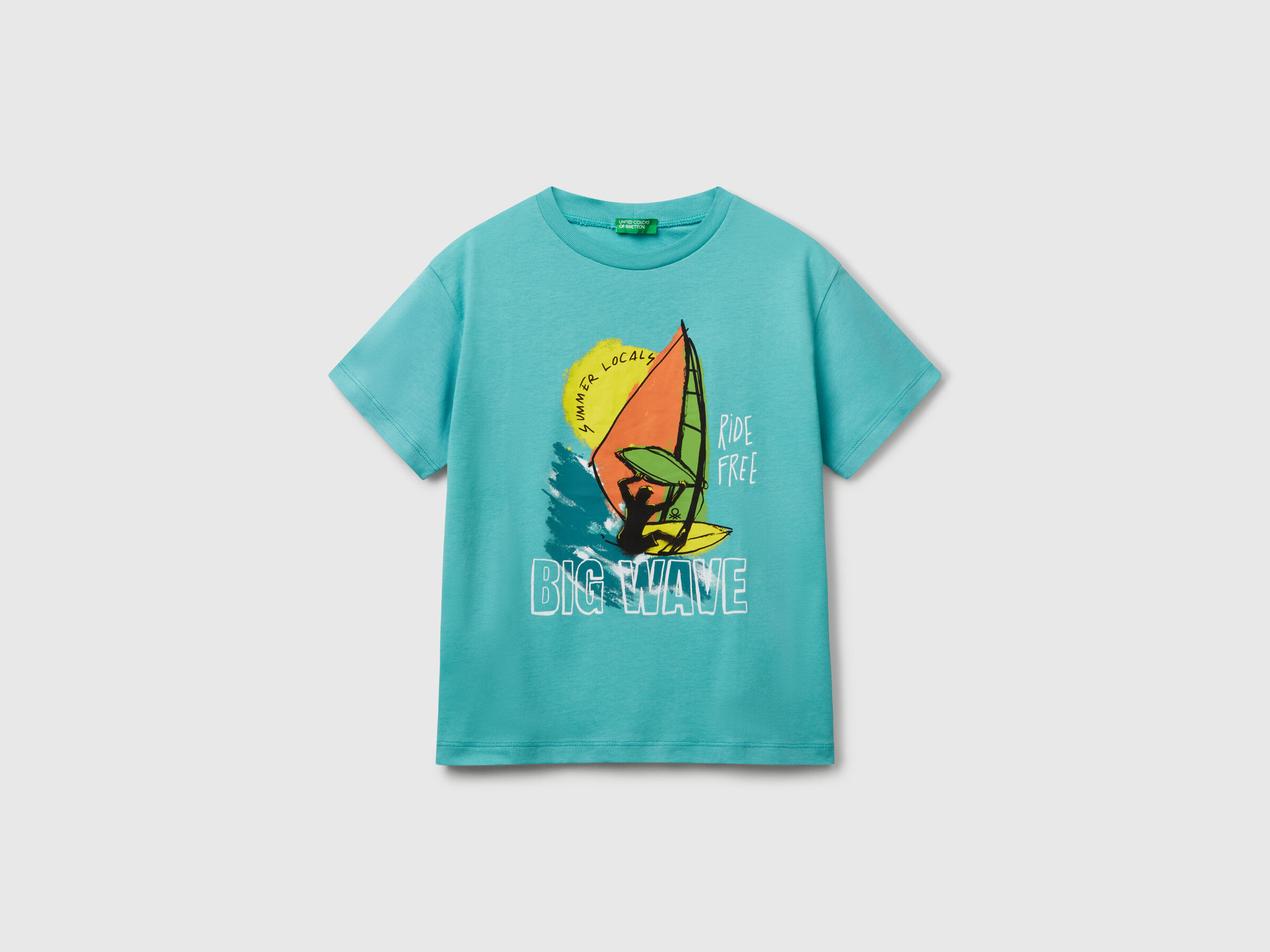 T-shirt en coton avec imprimé