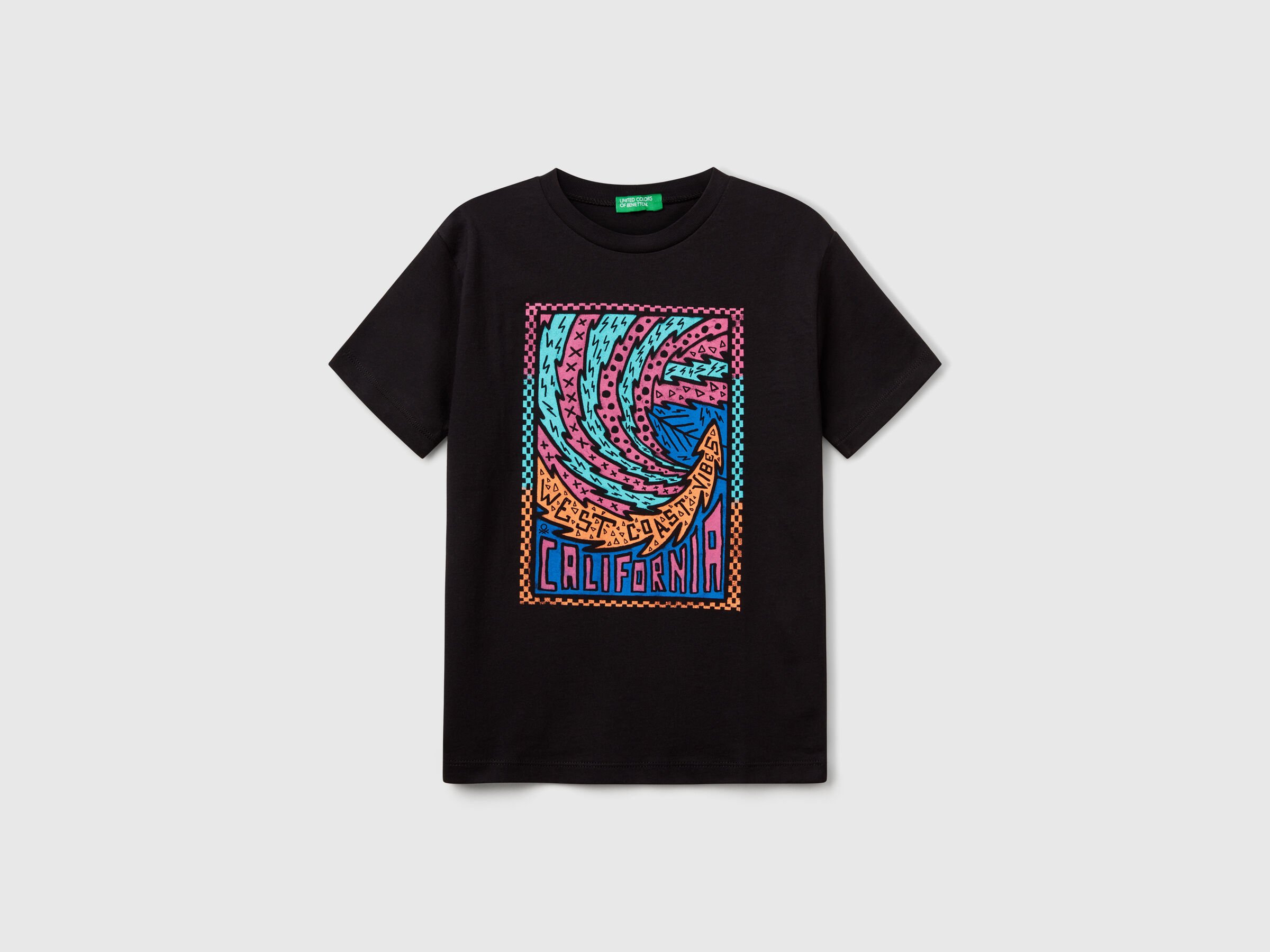 T-shirt en coton avec imprimé