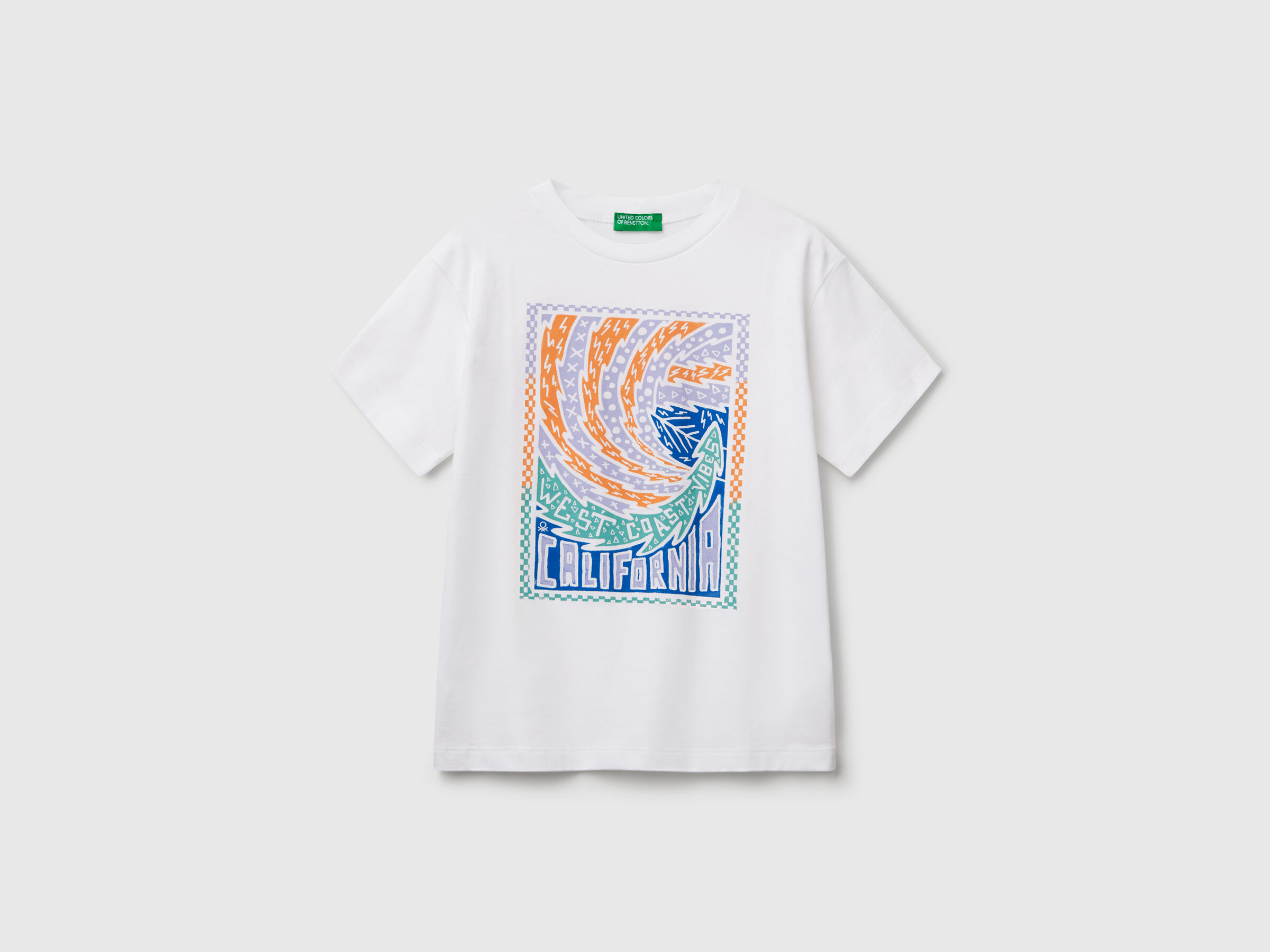 T-shirt en coton avec imprimé