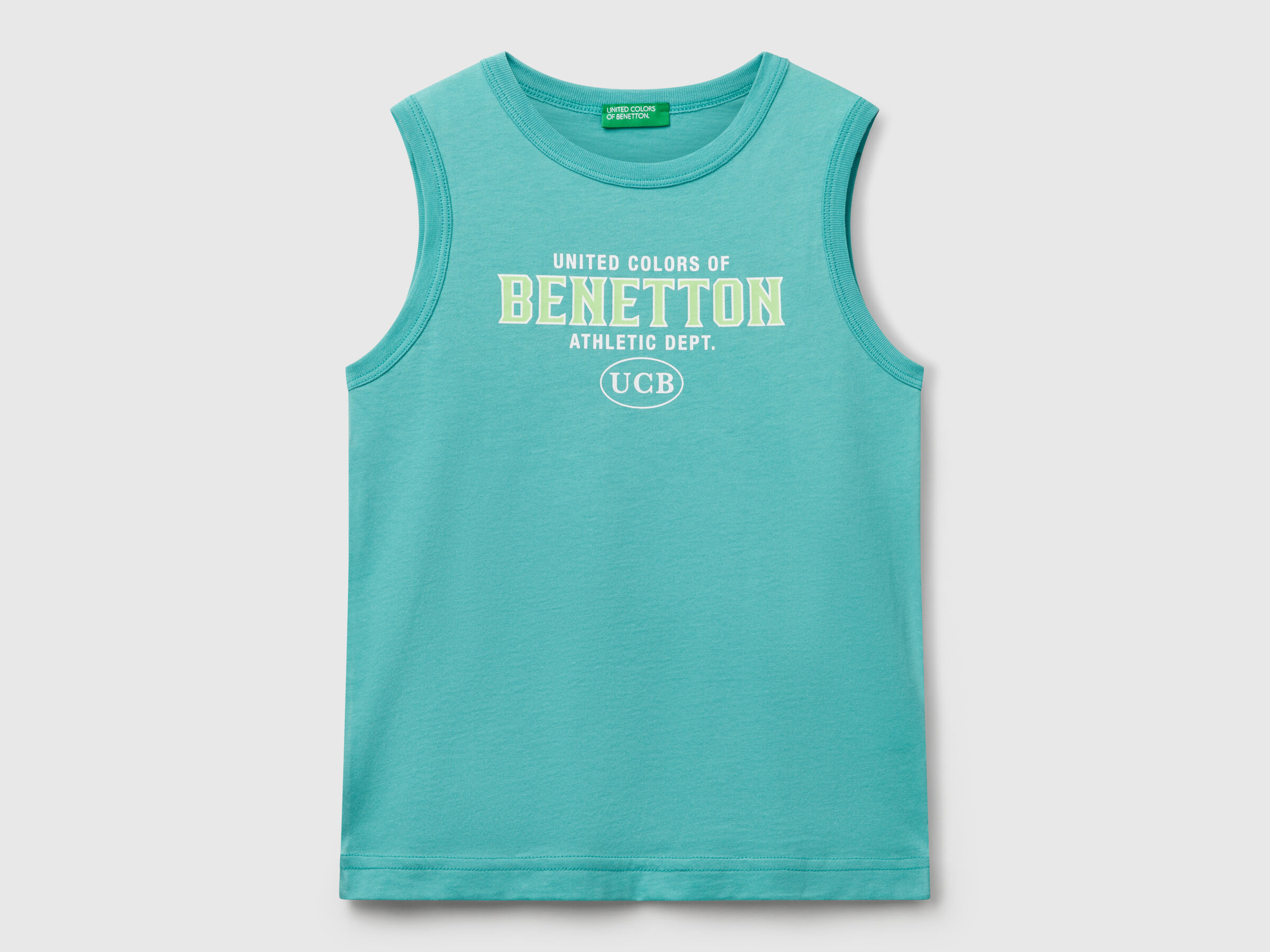 Débardeur 100% coton biologique avec logo