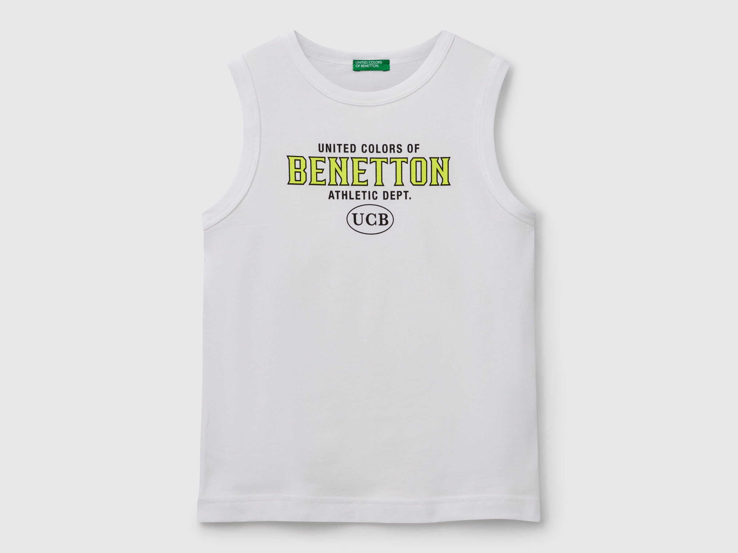 Débardeur 100% coton biologique avec logo