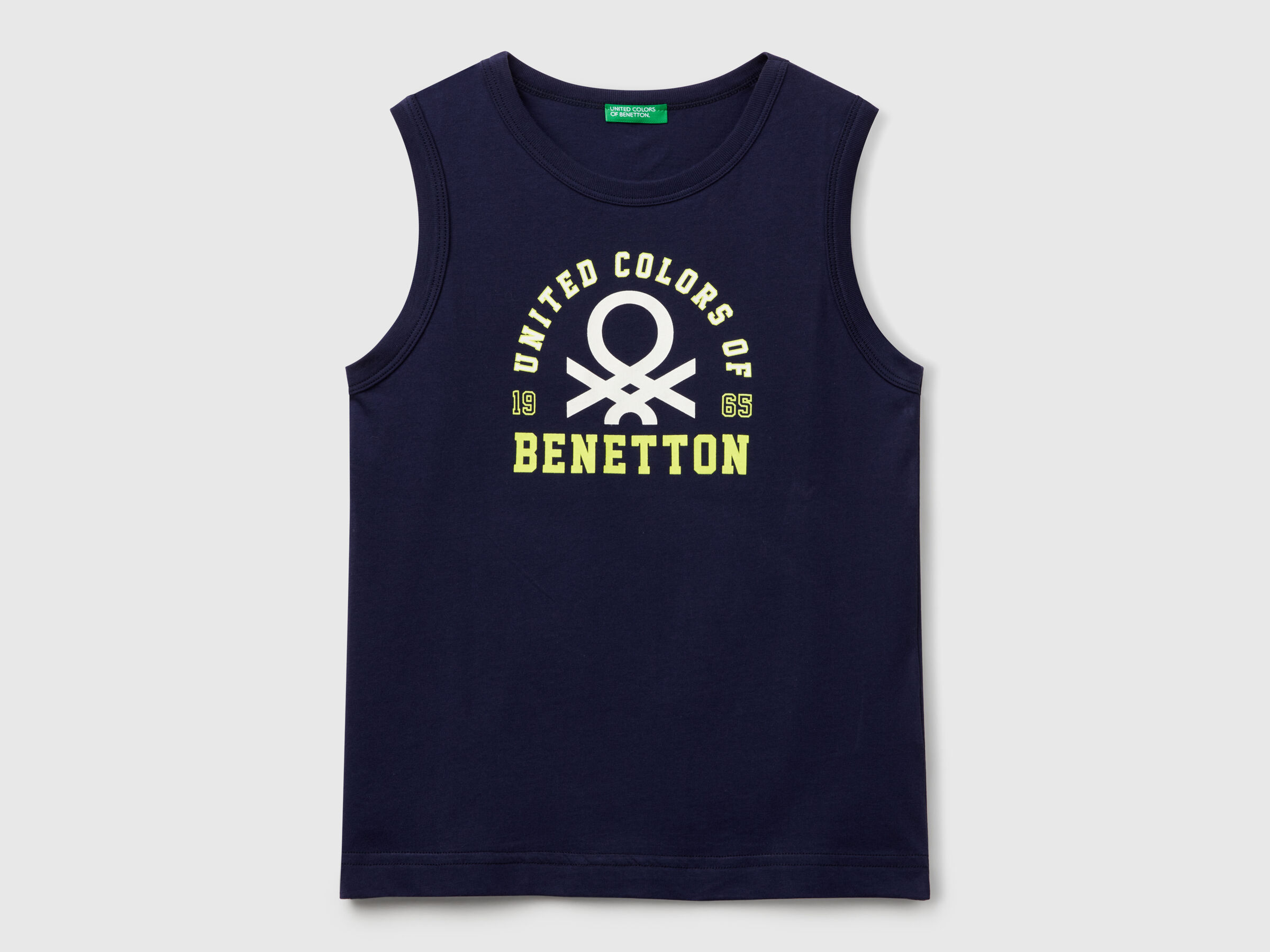 Débardeur 100% coton biologique avec logo