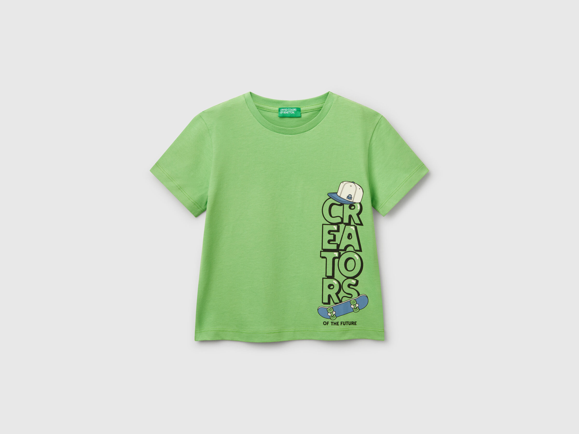 T-shirt en coton avec imprimé