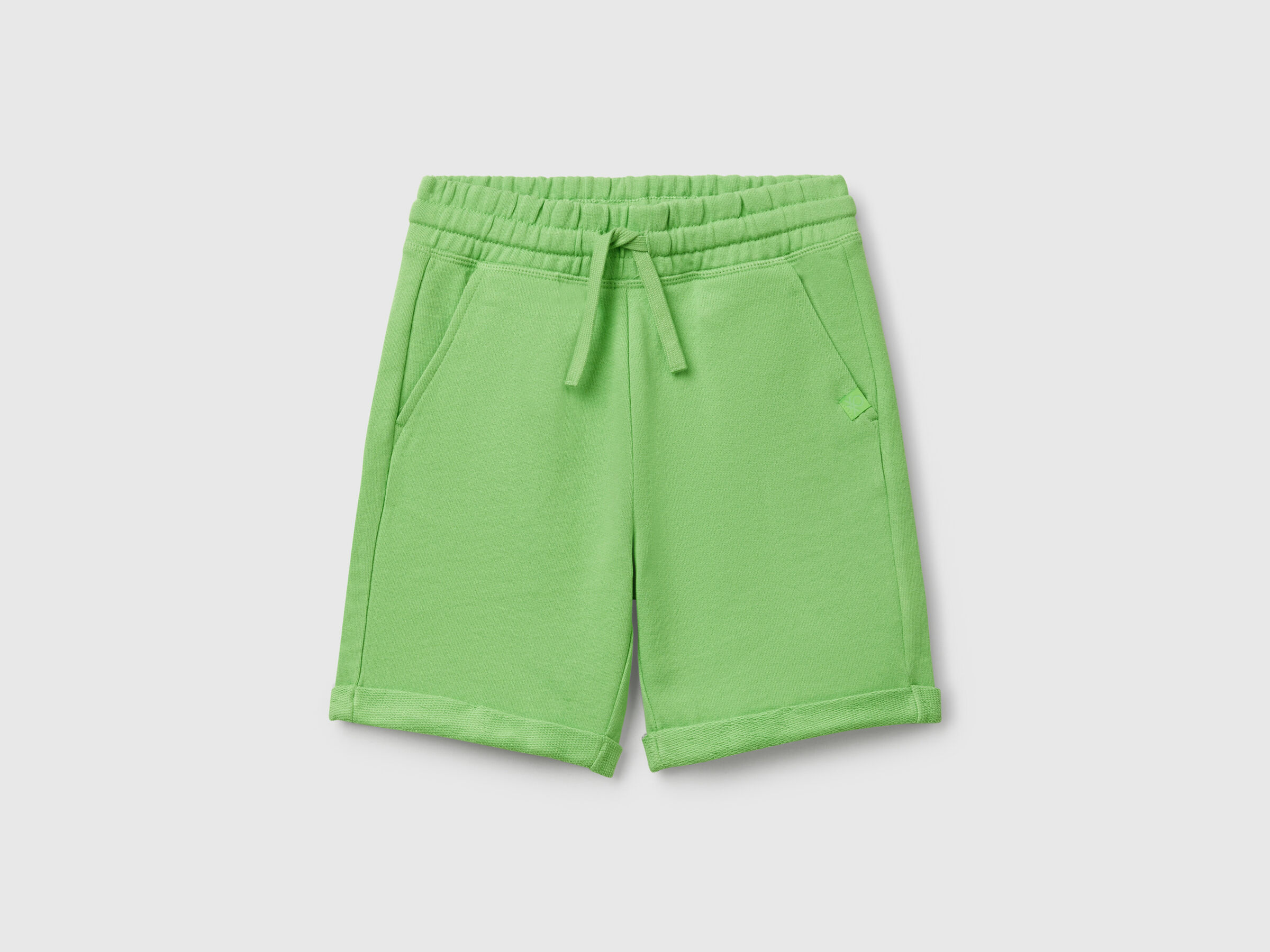 Bermuda en molleton pur coton