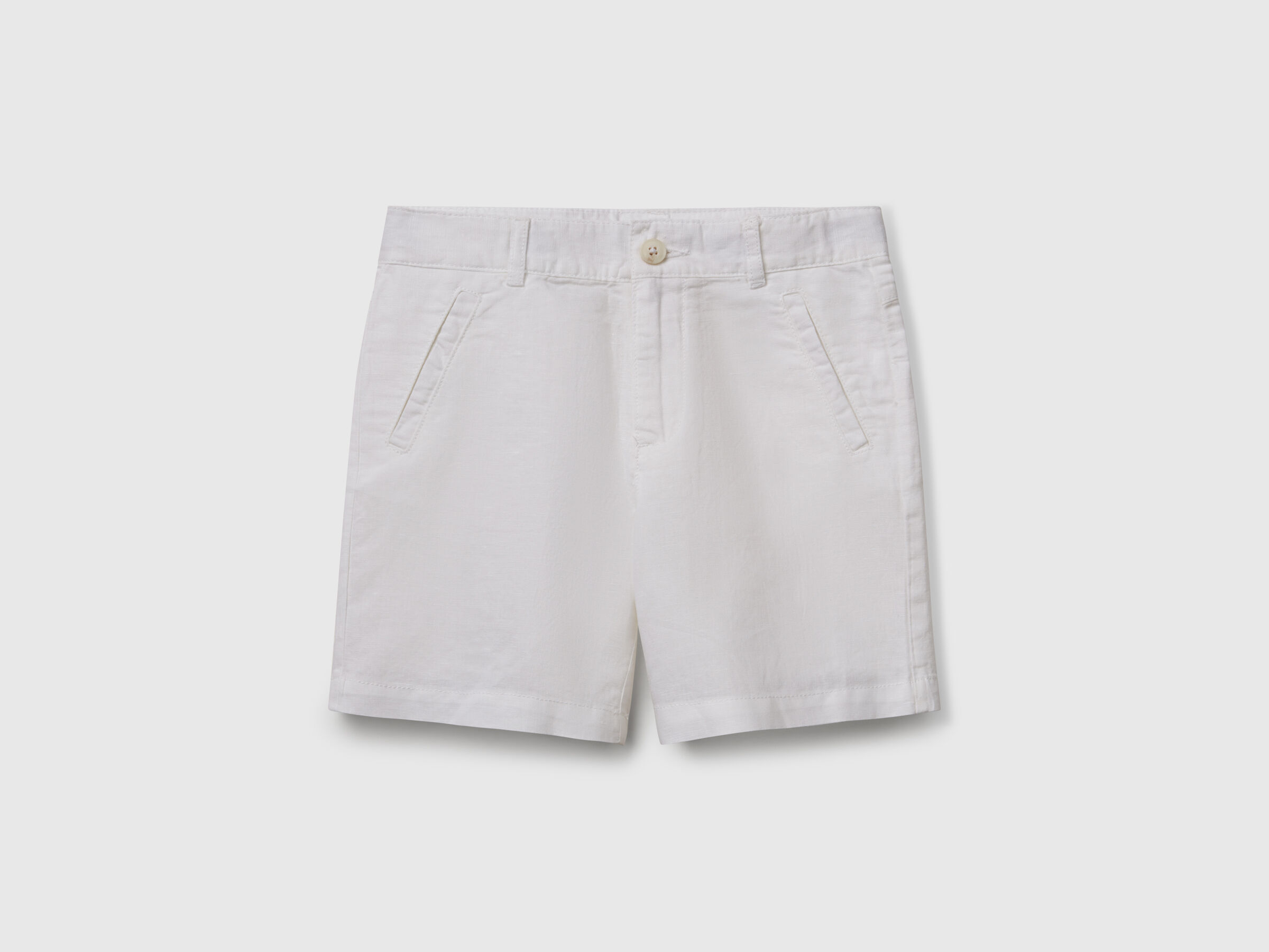Short en lin mélangé