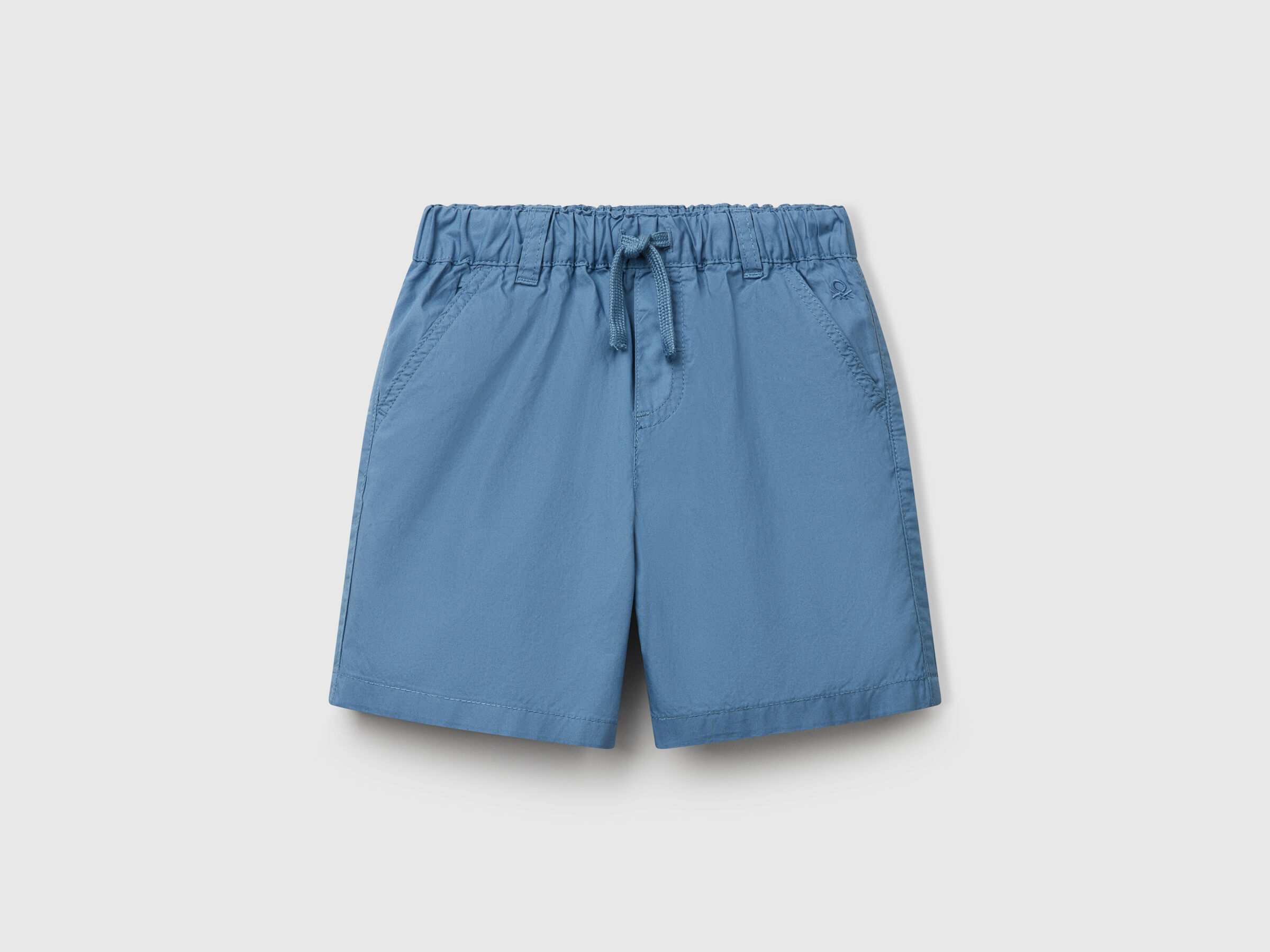 Short 100% coton avec cordon de serrage