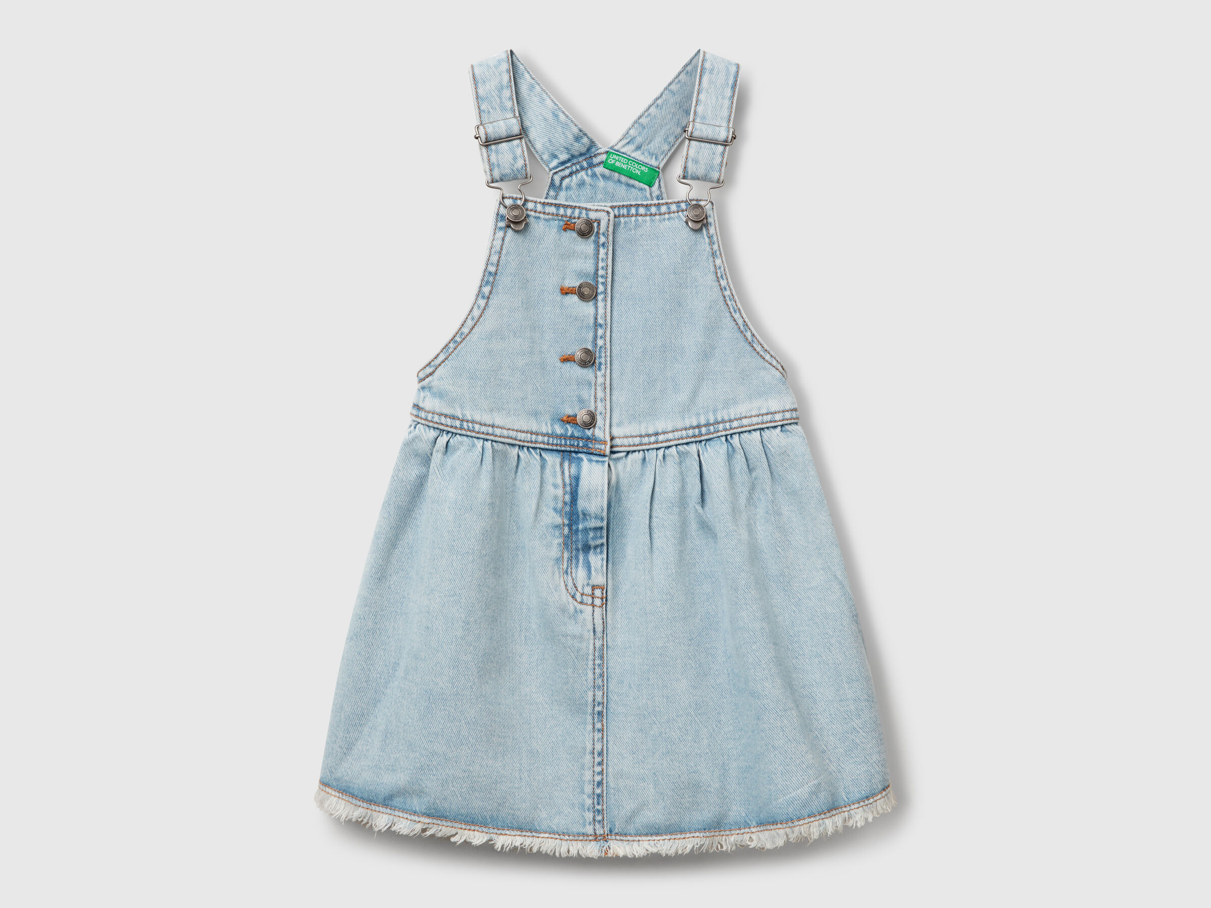 Robe salopette en jean