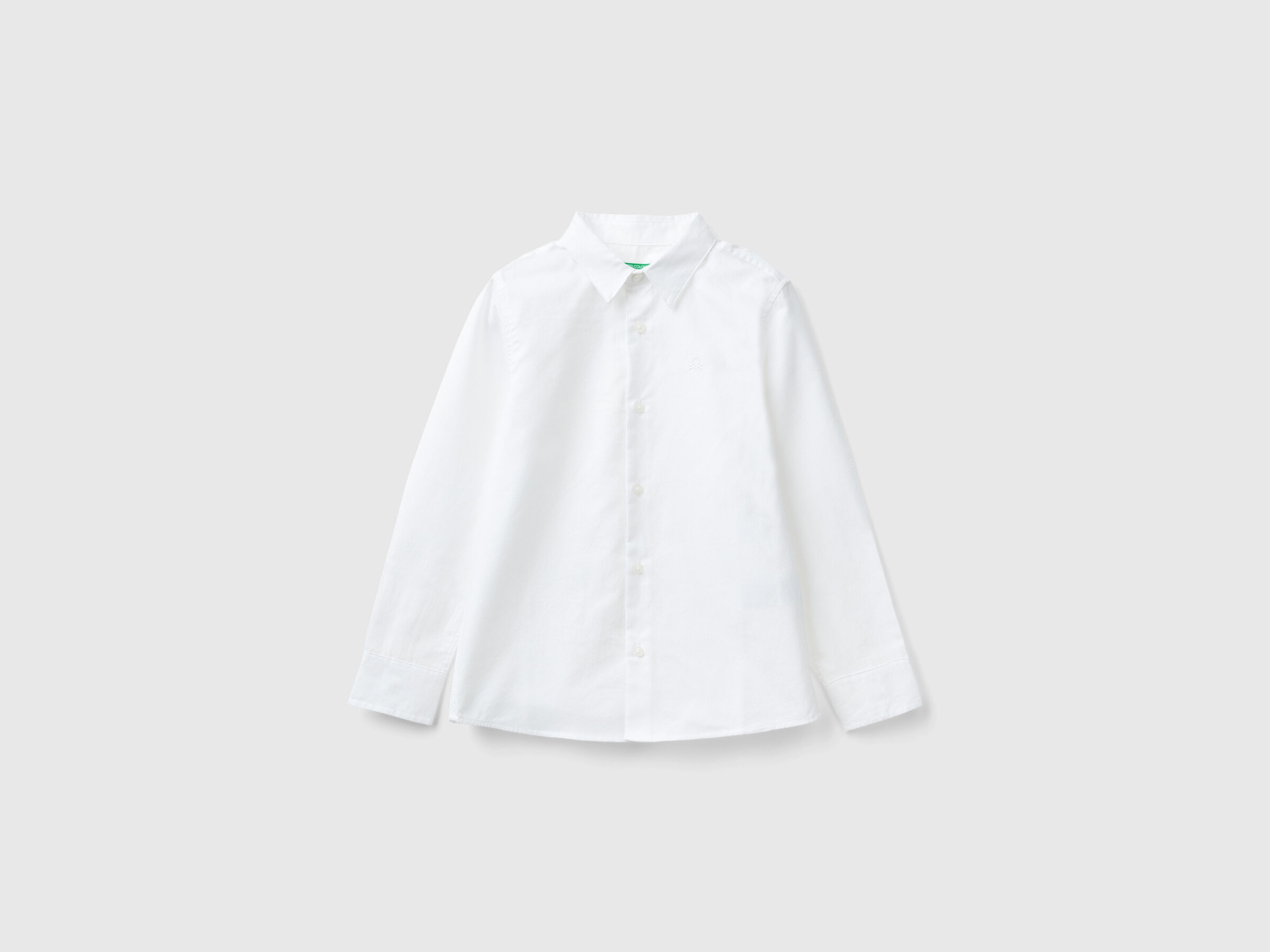 Chemise classique en pur coton