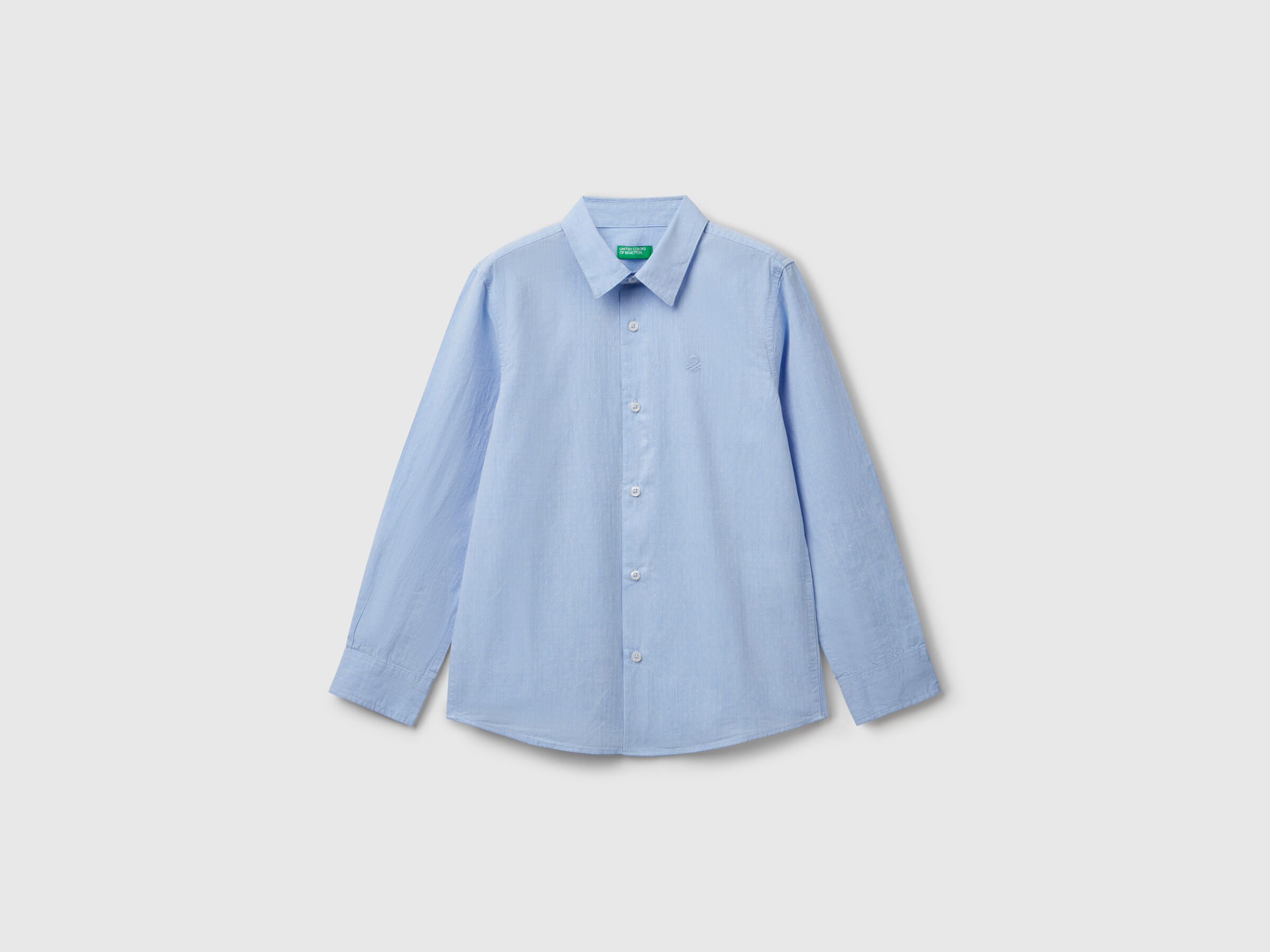 Chemise classique en pur coton