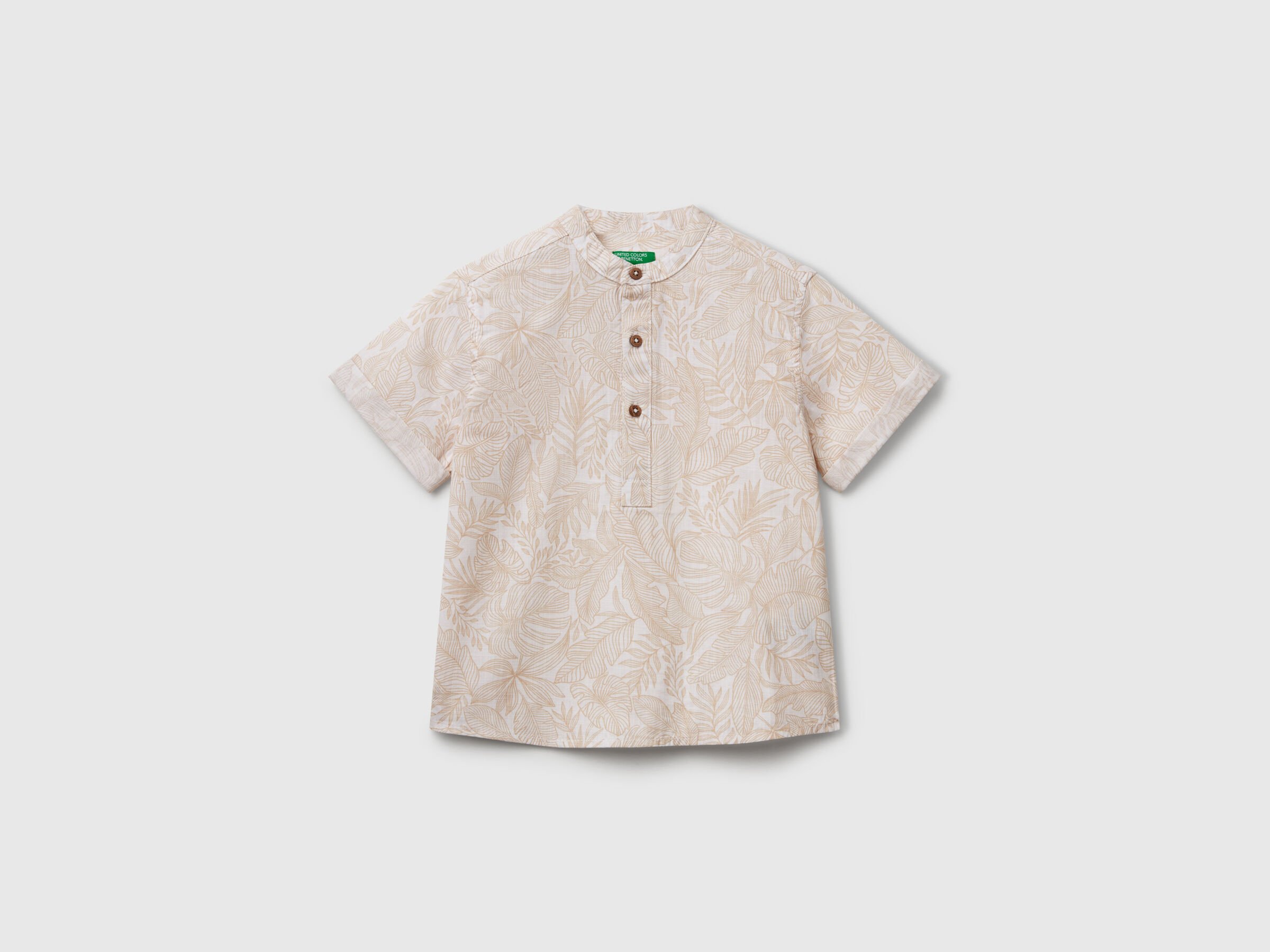 Chemise imprimé tropical
