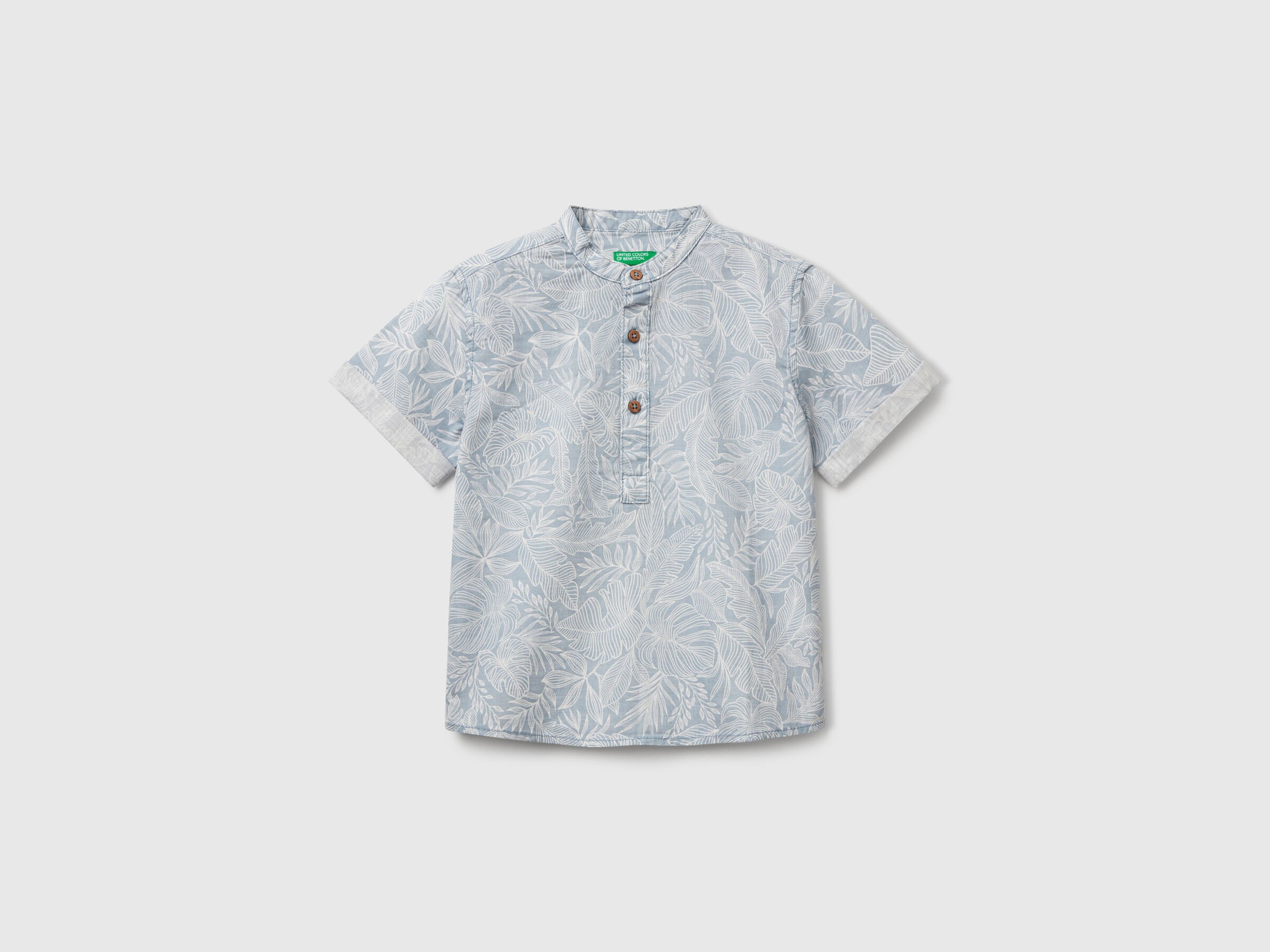 Chemise imprimé tropical