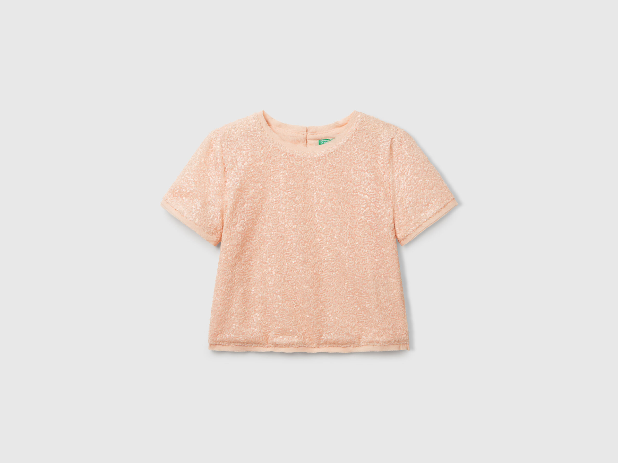 Top à paillettes