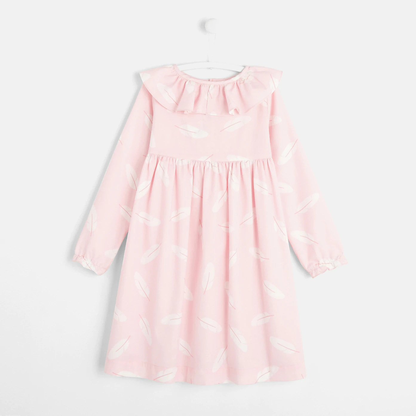 Chemise de nuit enfant fille motif plume